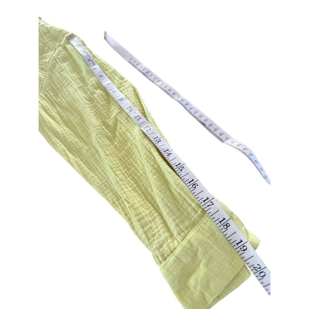 Billabong Women's Long Sleeve bright Green Button-Up Shirt Size S - Picture 10 of 11